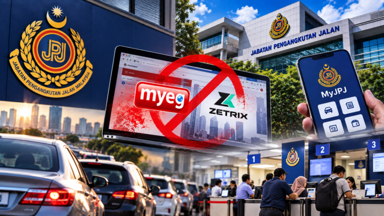 MYEG digantung – Jangan panik, JPJ dah sediakan saluran alternatif 