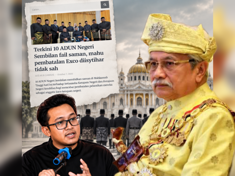 Cabar pembatalan jawatan Exco sama macam cabar titah Tuanku, kata Pemuda AMANAH