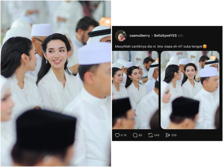 Cantiknya macam kerabat diraja! Dua cucu Tun M jadi bualan ramai, siapa Marisa dan Yasmin?