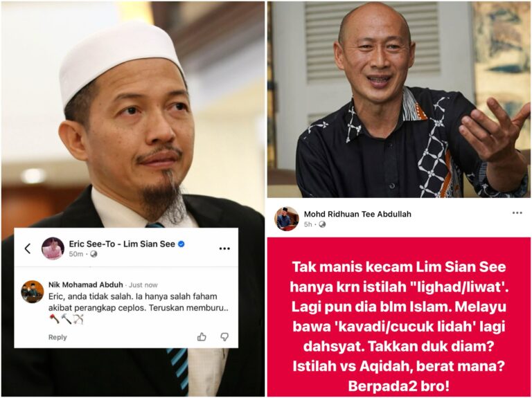 Selepas Nik Abduh, Ridhuan Tee pula pertahan Lim Sian See isu persenda ayat Quran