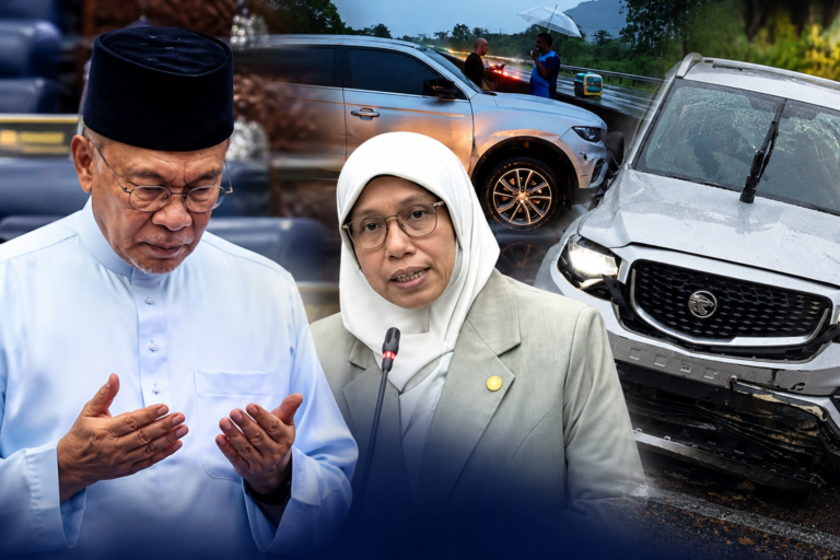 Siti Zailah cedera kemalangan di Kuala Lipis, Anwar titip doa