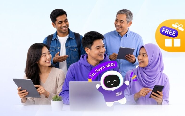 Tak perlu keluar duit, orang ramai boleh ikut kursus Google, IBM dan Meta percuma melalui Rakyat Digital