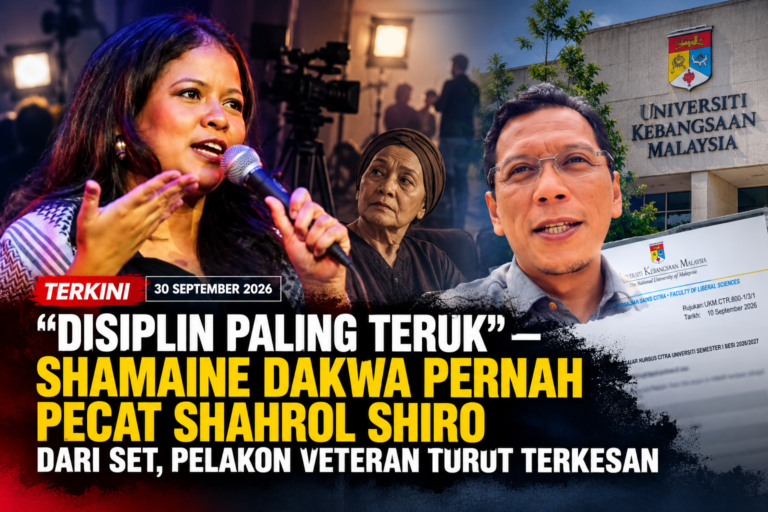 “Disiplin paling teruk” – Shamaine dakwa pernah pecat Shahrol Shiro dari set?